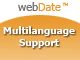webDate Multilanguage Plugin