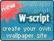 W-script - full featured wallpaper site creator